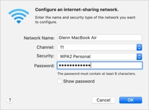 mac always ask for password for internet